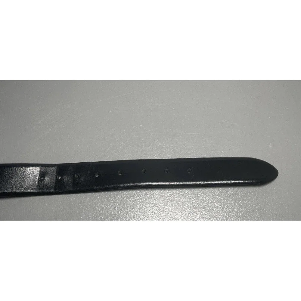 Joseph Abboud‎ Mens Black Genuine Leather Belt Size 38 Handcrafted Italy